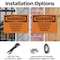 Signmission No Trespassing Attack Dogs & Firearms On Premises OSHA Warning Sign, Plastic, 14in W x 10in L, 2PK OS-2PACK-WS-P-1014-L-12276 - alternate 2